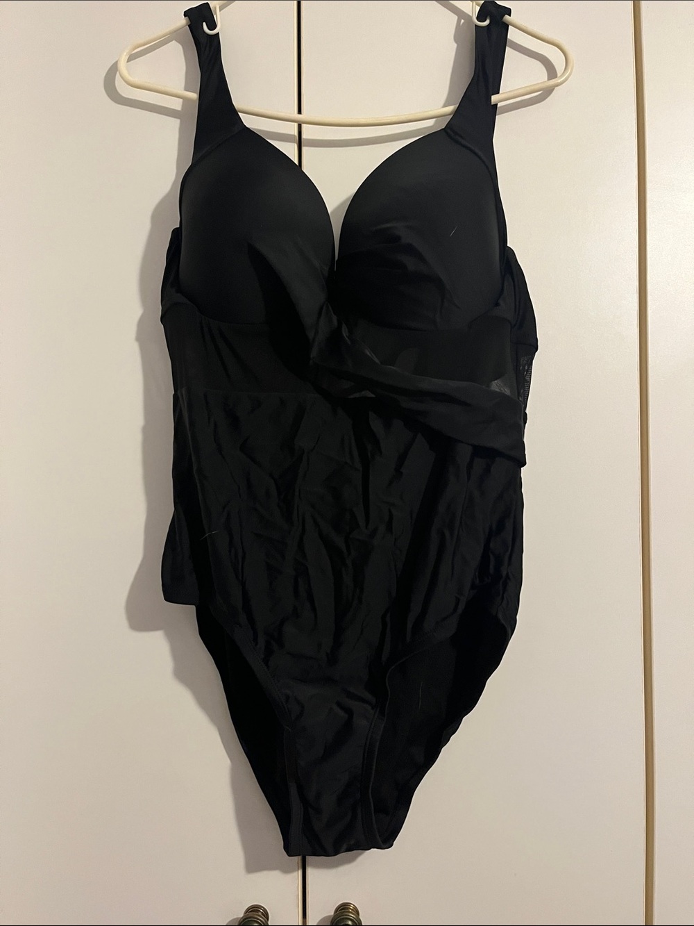 Black Women's One-Piece Shapewear Swimsuit